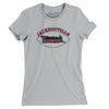 Jacksonville Express Football Women's T-Shirt-Silver-Allegiant Goods Co. Vintage Sports Apparel