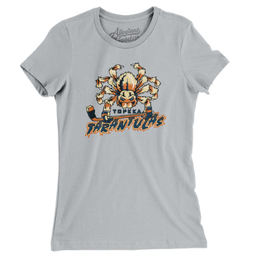 Topeka Tarantulas Hockey Women's T-Shirt-Allegiant Goods Co. Vintage Sports Apparel