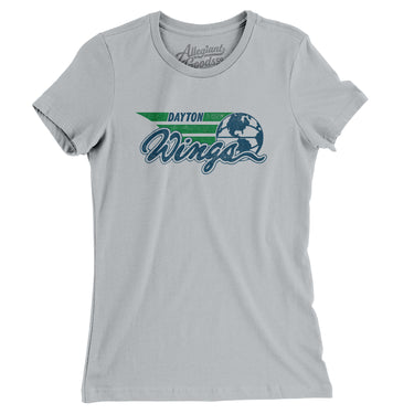 Dayton Wings Basketball Women's T-Shirt-Allegiant Goods Co. Vintage Sports Apparel