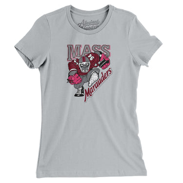 Massachusetts Marauders Arena Football Women's T-Shirt-Allegiant Goods Co. Vintage Sports Apparel
