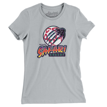 Detroit Safari Soccer Women's T-Shirt-Allegiant Goods Co. Vintage Sports Apparel