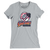 Detroit Safari Soccer Women's T-Shirt-Silver-Allegiant Goods Co. Vintage Sports Apparel