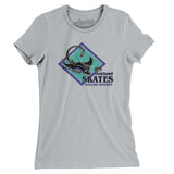 Oakland Skates Roller Hockey Women's T-Shirt-Allegiant Goods Co. Vintage Sports Apparel