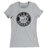 Miami Sharks Soccer Women's T-Shirt-Allegiant Goods Co. Vintage Sports Apparel