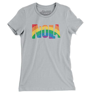 New Orleans Louisiana Pride Women's T-Shirt-Allegiant Goods Co. Vintage Sports Apparel