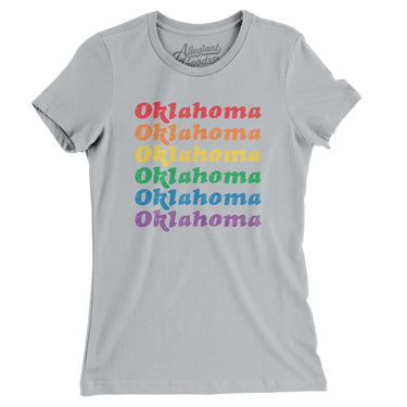 Oklahoma Pride Women's T-Shirt-Allegiant Goods Co. Vintage Sports Apparel