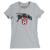 Hartford Hellions Soccer Women's T-Shirt-Silver-Allegiant Goods Co. Vintage Sports Apparel