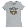 Baltimore Memorial Stadium Women's T-Shirt-Silver-Allegiant Goods Co. Vintage Sports Apparel
