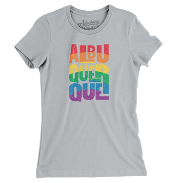 Albuquerque New Mexico Pride Women's T-Shirt-Allegiant Goods Co. Vintage Sports Apparel