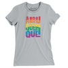Albuquerque New Mexico Pride Women's T-Shirt-Silver-Allegiant Goods Co. Vintage Sports Apparel