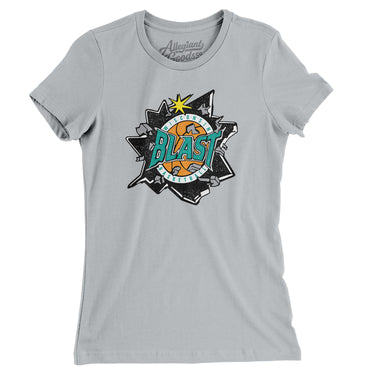 Wisconsin Blast Basketball Women's T-Shirt-Allegiant Goods Co. Vintage Sports Apparel