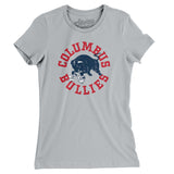 Columbus Bullies Football Women's T-Shirt-Allegiant Goods Co. Vintage Sports Apparel