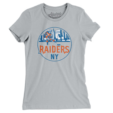 New York Raiders Hockey Women's T-Shirt-Allegiant Goods Co. Vintage Sports Apparel