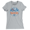 New York Raiders Hockey Women's T-Shirt-Silver-Allegiant Goods Co. Vintage Sports Apparel