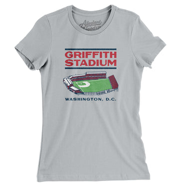 Griffith Stadium Women's T-Shirt-Allegiant Goods Co. Vintage Sports Apparel