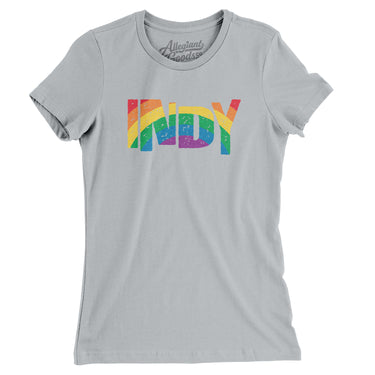 Indianapolis Indiana Pride Women's T-Shirt-Allegiant Goods Co. Vintage Sports Apparel