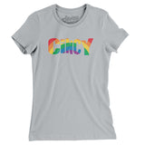 Cincinnati Ohio Pride Women's T-Shirt-Allegiant Goods Co. Vintage Sports Apparel