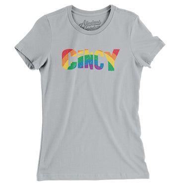 Cincinnati Ohio Pride Women's T-Shirt-Allegiant Goods Co. Vintage Sports Apparel