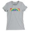 Miami Florida Pride Women's T-Shirt-Silver-Allegiant Goods Co. Vintage Sports Apparel
