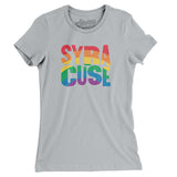 Syracuse New York Pride Women's T-Shirt-Allegiant Goods Co. Vintage Sports Apparel