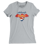 Pittsburgh Condors Basketball Women's T-Shirt-Allegiant Goods Co. Vintage Sports Apparel