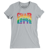 Charlotte North Carolina Pride Women's T-Shirt-Allegiant Goods Co. Vintage Sports Apparel