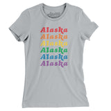 Alaska Pride Women's T-Shirt-Allegiant Goods Co. Vintage Sports Apparel