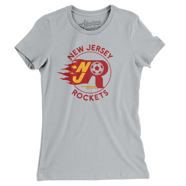 New Jersey Rockets Soccer Women's T-Shirt-Allegiant Goods Co. Vintage Sports Apparel