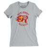 New Jersey Rockets Soccer Women's T-Shirt-Silver-Allegiant Goods Co. Vintage Sports Apparel