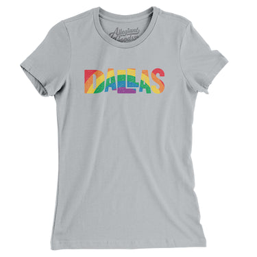 Dallas Texas Pride Women's T-Shirt-Allegiant Goods Co. Vintage Sports Apparel