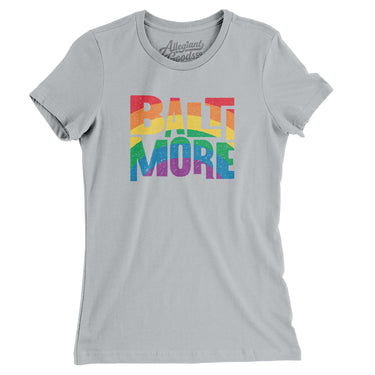 Baltimore Maryland Pride Women's T-Shirt-Allegiant Goods Co. Vintage Sports Apparel