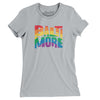 Baltimore Maryland Pride Women's T-Shirt-Silver-Allegiant Goods Co. Vintage Sports Apparel