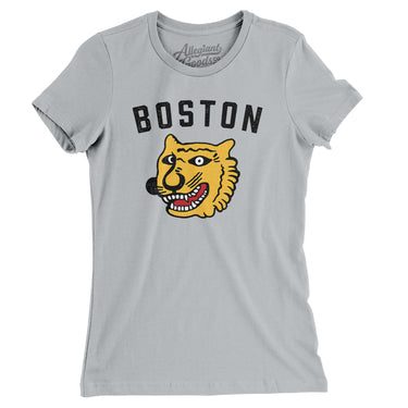 Boston Tigers Hockey Women's T-Shirt-Allegiant Goods Co. Vintage Sports Apparel