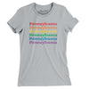 Pennsylvania Pride Women's T-Shirt-Silver-Allegiant Goods Co. Vintage Sports Apparel