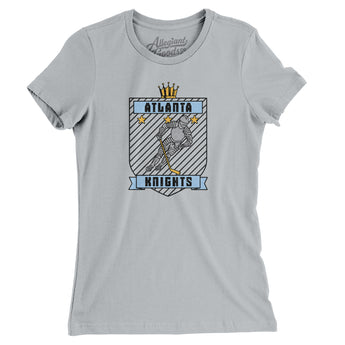 Atlanta Knights Hockey Women's T-Shirt-Allegiant Goods Co. Vintage Sports Apparel