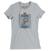 Atlanta Knights Hockey Women's T-Shirt-Silver-Allegiant Goods Co. Vintage Sports Apparel
