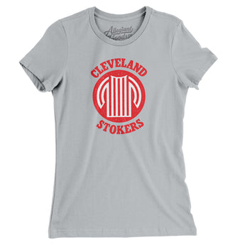 Cleveland Stokers Soccer Women's T-Shirt-Allegiant Goods Co. Vintage Sports Apparel