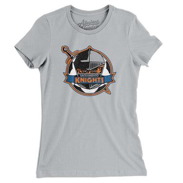 Sacramento Knights Soccer Women's T-Shirt-Allegiant Goods Co. Vintage Sports Apparel