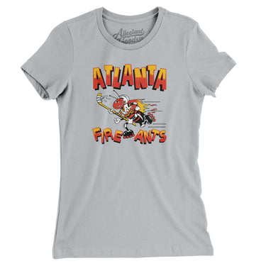 Atlanta Fire Ants Roller Hockey Women's T-Shirt-Allegiant Goods Co. Vintage Sports Apparel