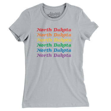 North Dakota Pride Women's T-Shirt-Allegiant Goods Co. Vintage Sports Apparel