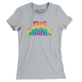 Des Moines Iowa Pride Women's T-Shirt-Allegiant Goods Co. Vintage Sports Apparel