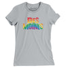 Des Moines Iowa Pride Women's T-Shirt-Silver-Allegiant Goods Co. Vintage Sports Apparel