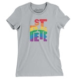 St. Petersburg Florida Pride Women's T-Shirt-Allegiant Goods Co. Vintage Sports Apparel