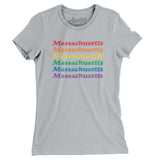 Massachusetts Pride Women's T-Shirt-Allegiant Goods Co. Vintage Sports Apparel