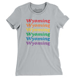 Wyoming Pride Women's T-Shirt-Allegiant Goods Co. Vintage Sports Apparel