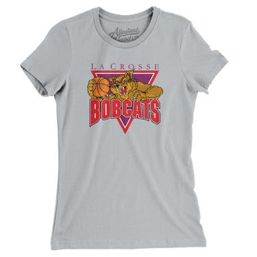 La Crosse Bobcats Basketball Women's T-Shirt-Allegiant Goods Co. Vintage Sports Apparel