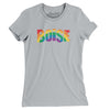 Boise Idaho Pride Women's T-Shirt-Silver-Allegiant Goods Co. Vintage Sports Apparel