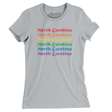 North Carolina Pride Women's T-Shirt-Allegiant Goods Co. Vintage Sports Apparel