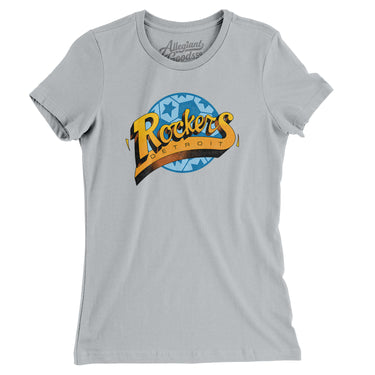 Detroit Rockers Defunct Soccer Women's T-Shirt-Allegiant Goods Co. Vintage Sports Apparel