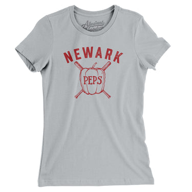 Newark Peps Baseball Women's T-Shirt-Allegiant Goods Co. Vintage Sports Apparel